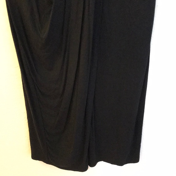 New - Dylan Rose black sleeveless faux wrap - Picture 6 of 6